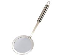 ibasenice Stainless Steel Colander Skimmer Kitchen Tool for Scooping Hot Pot and Filtering Fried Food Sturdy Cooking Utensil Essential Kitchen Accessory for Home Cooking