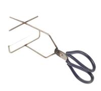 ibasenice Stainless Steel Pottery Glazing Plier with Compact Clamp Design, Multi-Functional Glazing Tool for Pottery, for Ceramic Studios and Schools, Sturdy High Temperature Ceramic Clamp