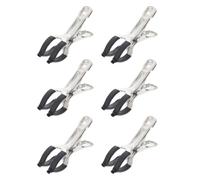 ibasenice Stainless Steel Repair Clip Wind Instrument Maintenance Tool Clarinet Repairing Utensil Simple Quick Operation Non-slip Leather Case Make Cushion Airtight for Saxophone
