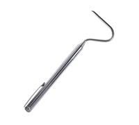 ibasenice Stainless Steel Retractable Snake Hook Herpetology Tool for Safe Handling and Catching Small Snakes and Reptiles Easy to Carry Professional Tool