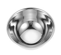 ibasenice Stainless Steel Shaving Bubble Bowl Barber Shaving Tool Well-Constructed Silver Random Style Accommodates Shave Soap Puck for Men's Grooming