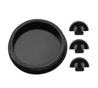 ibasenice Steel Tongue Drum Accessories Set Ethereal Drum Silicone Bottom Support 1 Large Base Cover 3 Anti-slip Foot Pads Universal Replacement Parts Beginner Friendly