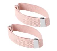 ibasenice Stretchy Arm Band Shirt Armbands Men and Women Elastic Polyester Silk Arm Bangles with Rubber Band, Fit for Most People, to Go with Different Outfits