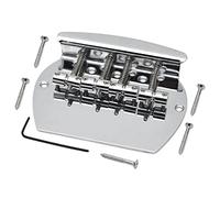 ibasenice String Guitar Tailpiece Metal Bass Bridge Replacement Tailpiece for Guitar Musical Instrument Accessory