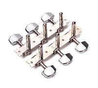 ibasenice String Guitar Tuning Pegs with Metal Square Button a Tuning Machine for Acoustic Guitar String Performance and Aesthetics