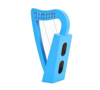 ibasenice String Harp Wooden Lyre for Beginners Boys and Girls Harp Instrument Portable for Adults Musical Performance