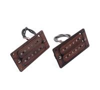 ibasenice String Humbucker Guitar Pickups for Neck and Bridge Rosewood Material Replacement Parts for Electric Guitar Equipment