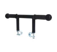 ibasenice Stroller Armrest Extension Bar with Non-Slip Metal Handle, Universal Height Adjustable Push Handle for Jogging and Hiking Strollers, Comfortable Grip for Active Families and Tall