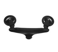 ibasenice Stroller Brake Wheels Front Rear Replacement Silent Roller Caster Tire Stroller Accessories Upgrade Wheels for Carriage Replacement