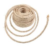 ibasenice Sturdy Natural Sisal Hemp Rope for Cat Scratcher Replacement Roll, Sturdy and Wear-resistant DIY Repairing Material for Wooden Furniture and Scratching Pads, Beige Colour, Simple