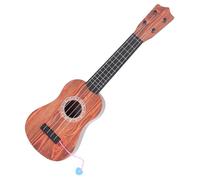 ibasenice Sturdy Ukulele Toy Boys and Girls Guitar Educational Toy Musical Instrument for Ages Random Style