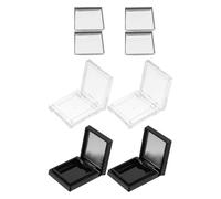 ibasenice Sub Package Trays Empty Eyeshadow Containers Plastic Iron Not Easy to Break for Storing Cosmetics Suitable for Outdoor Travel