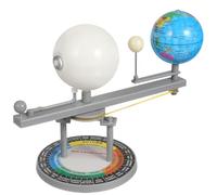 ibasenice Sun Earth Moon Orbital Model Boys and Girls Solar System Toy Mechanical Solar System