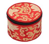 ibasenice Supple Tibetan Singing Bowl Storage Bag Made from Cotton Cloth Delicate Chic Design for Buddhist Sound Bowls, Practical Carrying Case for Home or Meditation Use Random Color