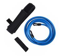 ibasenice Swimming Resistance Belt Set for Training Portable Swim Resistance Equipment Durable Sports Accessories for Pool Exercises for Adults Swim Stroke Strength Training Blue