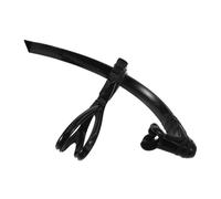 ibasenice Swimming Snorkel Center-mount Snorkel Gear for Adults Adjustable Head Strap Silicone Mouthpiece Swim Training Device for Pool and Open Water