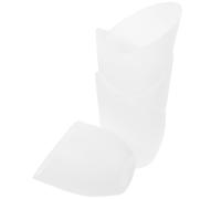 ibasenice Table Lamp Shades Eye-Friendly Made of PE Material Horseshoe White 5pcs and Convenient to Install Light Covers, for Living Room and Study Use