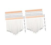 ibasenice Thumb Piano Accessories Kit DIY Parts with Keys for Beginners Durable Quality Musical Instruments for Adults Use for Thumb Pianos Included