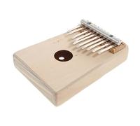 ibasenice Thumb Piano Diy Key Wooden Mbira Handheld Piano for Boys and Girls Easy to Paint and Tune
