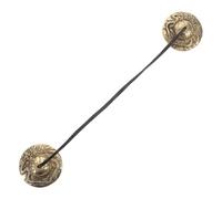 ibasenice Tibetan Meditation Cymbals Yoga Chime Bells for Healing Mindfulness Practices Featuring Embossed Dragon Symbols