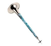 ibasenice Traditional Chinese Suona Instrument for Beginners Ethnic Wind Musical Instrument for Wedding Ceremonies and Performances Crafted Resin