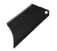 ibasenice Trapezoidal Surfboard Wax Comb with Fin Key Durable Wax Remover Tool for Skimboard Longboard and Surfboard Maintenance Versatile Design Fits Multiple Board Shapes