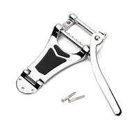 ibasenice Tremolo Bridge for Archtop Hollow and Semi-hollow Jazz Guitars Finish Roller Retaining Bar for Effects and Enhanced Performance