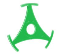 ibasenice Triangle Vinyl Record Adapter Replacement for Turntables Compact Lightweight Enhances Sound Quality Compatible with Various Vinyl Records Easy to Install and Carry