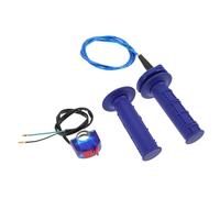 ibasenice Twist Throttle Handle Grip Kit with Anti-slip Ergonomic Design and Kill Switch for Handlebar High Sensitivity Cable Compatible with Mini Bike Dirt Bike Scooter Atv