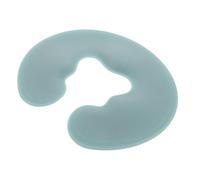 ibasenice U Shaped Face Massage Pillow with Hole for Salon and Spa Beds, Silicone and Polyester Cushion, Large Size for Professional Skin Care