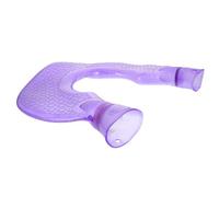 ibasenice U-Shaped Hot Water Bottle 1400ml Capacity Rubber Portable Hand Warmer for Neck and Shoulder Relief After Extended Day Soothing Heat Therapy Bag