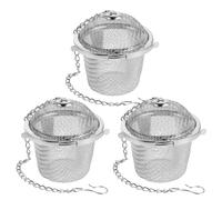 ibasenice Ultrasonic Cleaner Basket and Shine Restoration 3pcs Stainless Steel with Multi-compartment Design, Organised Cleaning for Delicate Chains and Vintage Bracelets for Ultrasonic