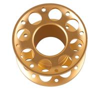 ibasenice Underwater Diving Spool Aluminum Alloy Scuba Line Reel with Snap Clip for Technical Wreck Cave Diving Portable Guide Tool