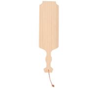 ibasenice Unfinished Wood Paddle Practical Paddle Craft with Unique Shape Easy to Paint Easy to Embellish for DIY Embellishments