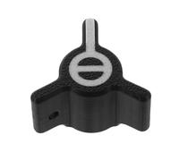 ibasenice Universal Arrow Nock Position Adjuster and Fletching Corrector with Chain, Black Recurve Tail Tuner and Precision Nock Rotation Tool for Tuning and Maintenance