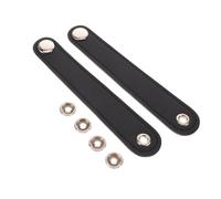 ibasenice Universal Black Pu Leather Accordion Bellows Fastener with Double Layer and 4 Buckle Strap, Secure Accordion Accessory for Musicians Enhancing Resonance