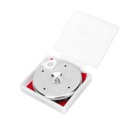 ibasenice Universal Violin Tuner Disc Musical Instrument Tuner with Rotary Mouth-blowing Function and Ear Training, Silver Abs and Zinc Alloy Material, for Group Performing and Chorus