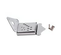 ibasenice Upgrade Your Mandolin Metal Triangle Tailpiece Mandolin Parts Improved Tone Fast String Changes Removable Coverplate