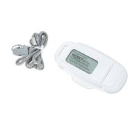 ibasenice Usb Rechargeable Pedometer with Clip Accurate Step Counter for Outdoor Activities Tracks Distance Calories Burned Lightweight Portable Design for Comfortable Wear