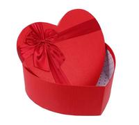 ibasenice Valentines Day Heart Shaped Box Medium Romantic Chocolate Flower Packaging for Couples Presents Special Occasion Love Expression