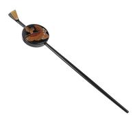ibasenice Vintage for Complementing to Deformation Wear and Daily Japanese Hair Fork Elegant Butterfly Flat Design Hair Pin Made of Resin, Resistant Style Women
