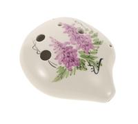 ibasenice Vintage Small Ceramic Ocarina Alto Key Musical Instrument for Boy Girl Unique Design for Beginners Lightweight and Portable for Various Musical Genres