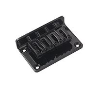 ibasenice Vintage Style Black Piano Bridge for String Bass Guitar Bridge Screws and Wrench