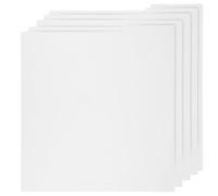 ibasenice Vinyl Record Dividers 5 Pcs with Index Tabs for Organizing and Sorting Albums Multi-Purpose Plastic Dividers with Deformation Resistance, Suitable for Notebooks and Index Cards