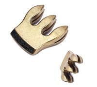 ibasenice Viola Mute Metal Violin Mute for Practice Sturdy 3-prong Mount for Violinists Great for Violins 1/8-4/4