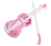 ibasenice Violin Interactive Electronic Violin with Sound Light Effects for Lightweight Music Instrument for Home Travel for Early Music Learning