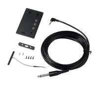 ibasenice Violin Pickup Eq Violin Equalizer Preamp Equalizer for Silent Practice Musician Equipment