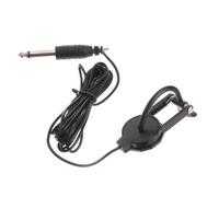 ibasenice Violin Pickup with Cable for Acoustic Instruments Easy to Attach Soundhole Microphone for Violin Ukulele Mandolin Banjo Bouzouki and Lute