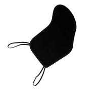 ibasenice Violin Playing Shoulder Support 4/4-4/3 Size Black Lint Comfortable Shoulder Rest Easy to Use and Stable for Playing The Violin