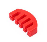 ibasenice Violin Practice Mute Rubber Volume Control for Acoustic Strings Easy to Install Red for Beginners and Silent Practice Sessions